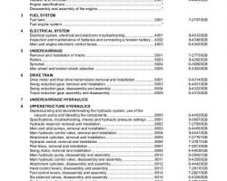 Case Excavators model CX290 Service Manual