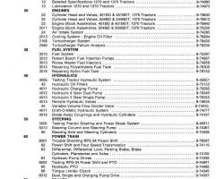 Service Manual for Case IH Tractors model 1270