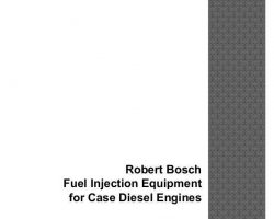 Service Manual for Case IH Engines model 267
