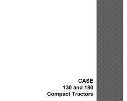 Service Manual for Case IH Tractors model 180