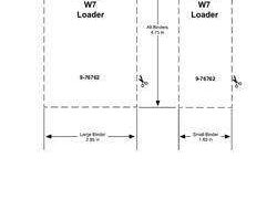 Case Loader backhoes model W7C Service Manual