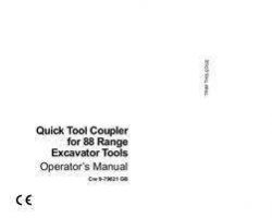 Case Excavators model 1288 Operator's Manual