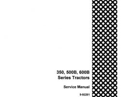 Service Manual for Case IH Tractors model 350