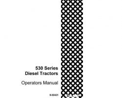 Operator's Manual for Case IH Tractors model 530