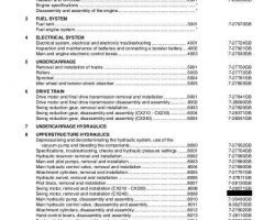 Case Excavators model CX210 Service Manual