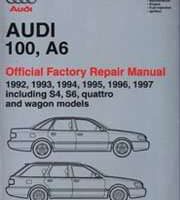 1992 Audi 100 Service Manual
