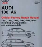 1995 Audi S6 Service Manual