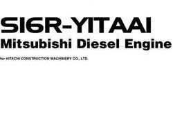 Parts Catalogs for Hitachi Engines model S16r-y1taa1 Engine