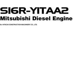 Parts Catalogs for Hitachi Engines model S16r-y1taa2 Engine