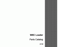 Parts Catalog for Case Wheel loaders model W8C