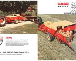 Operator's Manual for Case IH Balers model 230