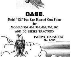 Parts Catalog for Case IH Tractors model 400