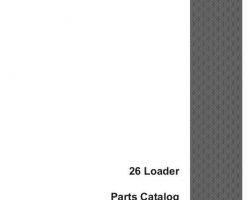 Parts Catalog for Case IH Tractors model 26
