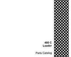 Parts Catalog for Case Loader backhoes model 480C