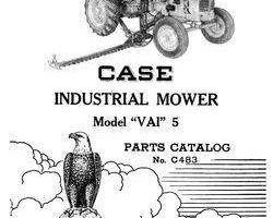 Parts Catalog for Case IH Tractors model VAI 5