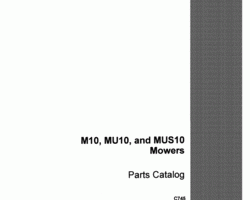 Parts Catalog for Case IH Tractors model 310