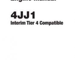 Service Repair Manuals for Hitachi model 4jj1 Engine