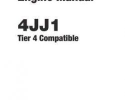 Service Repair Manuals for Hitachi model 4jj1 Engine