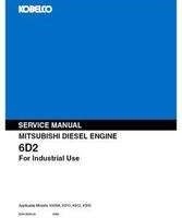 Kobelco Engines model K909A Service Manual