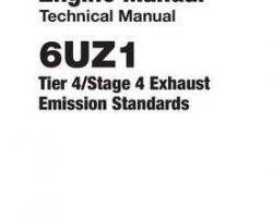 Service Repair Manuals for Hitachi model 6uz1 Engine