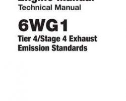 Service Repair Manuals for Hitachi model 6wg1 Engine