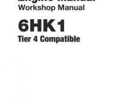 Service Repair Manuals for Hitachi model 6hk1 Engine