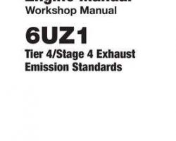 Service Repair Manuals for Hitachi model 6uz1 Engine