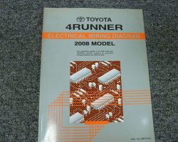 2008 Toyota 4Runner Electrical Wiring Diagram Manual