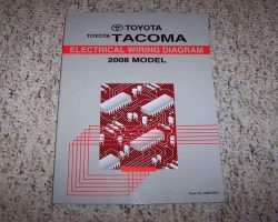 2008 Toyota Tacoma Electrical Wiring Diagram Manual