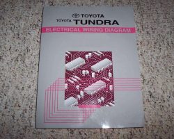 2011 Toyota Tundra Electrical Wiring Diagram Manual