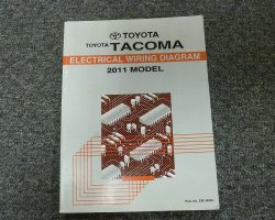 2011 Toyota Tacoma Electrical Wiring Diagram Manual