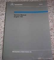 1985 Mercedes Benz 190E Engine 102 Service Manual