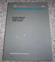 1978 Mercedes Benz 300SD, 300TD, 300D & 300CD Engine 617.95 Turbo Diesel Service Manual