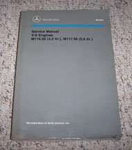 1986 Mercedes Benz 560SL, 560SEL & 560SEC M117.96 5.6L Service Manual