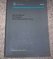 1979 Mercedes Benz 450SE, 450SEL, 450SL & 450SLC Engine M117 Service Manual
