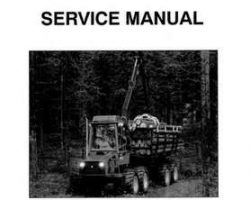Timberjack model 1210 Forwarders Service Repair Technical Manual