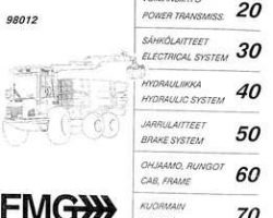 Parts Catalogs for Timberjack model 1010 Forwarders