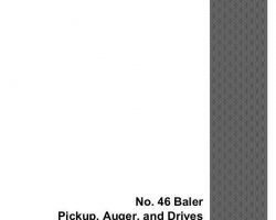 Service Manual for Case IH Balers model 46