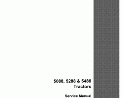 Service Manual for Case IH Tractors model 5088
