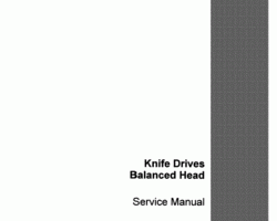 Service Manual for Case IH Mower model 1300