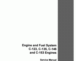 Service Manual for Case IH TRACTORS model 203