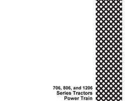Service Manual for Case IH Tractors model 806