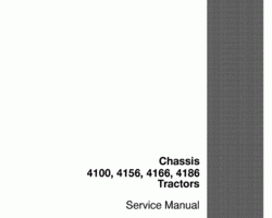 Service Manual for Case IH Tractors model 4156
