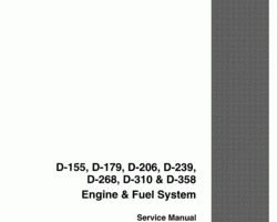 Service Manual for Case IH TRACTORS model 375