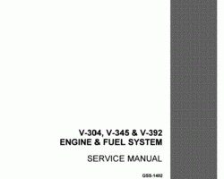 Service Manual for Case IH TRACTORS model 915