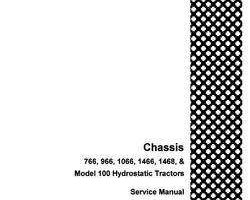 Service Manual for Case IH Tractors model 1066