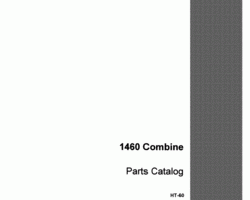 Parts Catalog for Case IH Combine model 1460