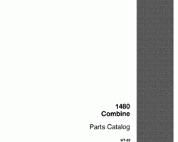 Parts Catalog for Case IH Combine model 1480