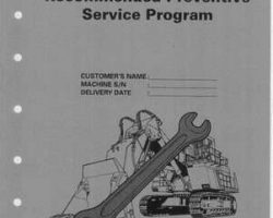 Maintenance Service Repair Manuals for Hitachi Ex-series model Ex1800 Excavators