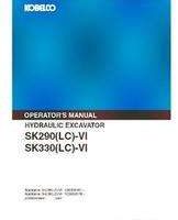 Kobelco Excavators model SK330LCVI Operator's Manual